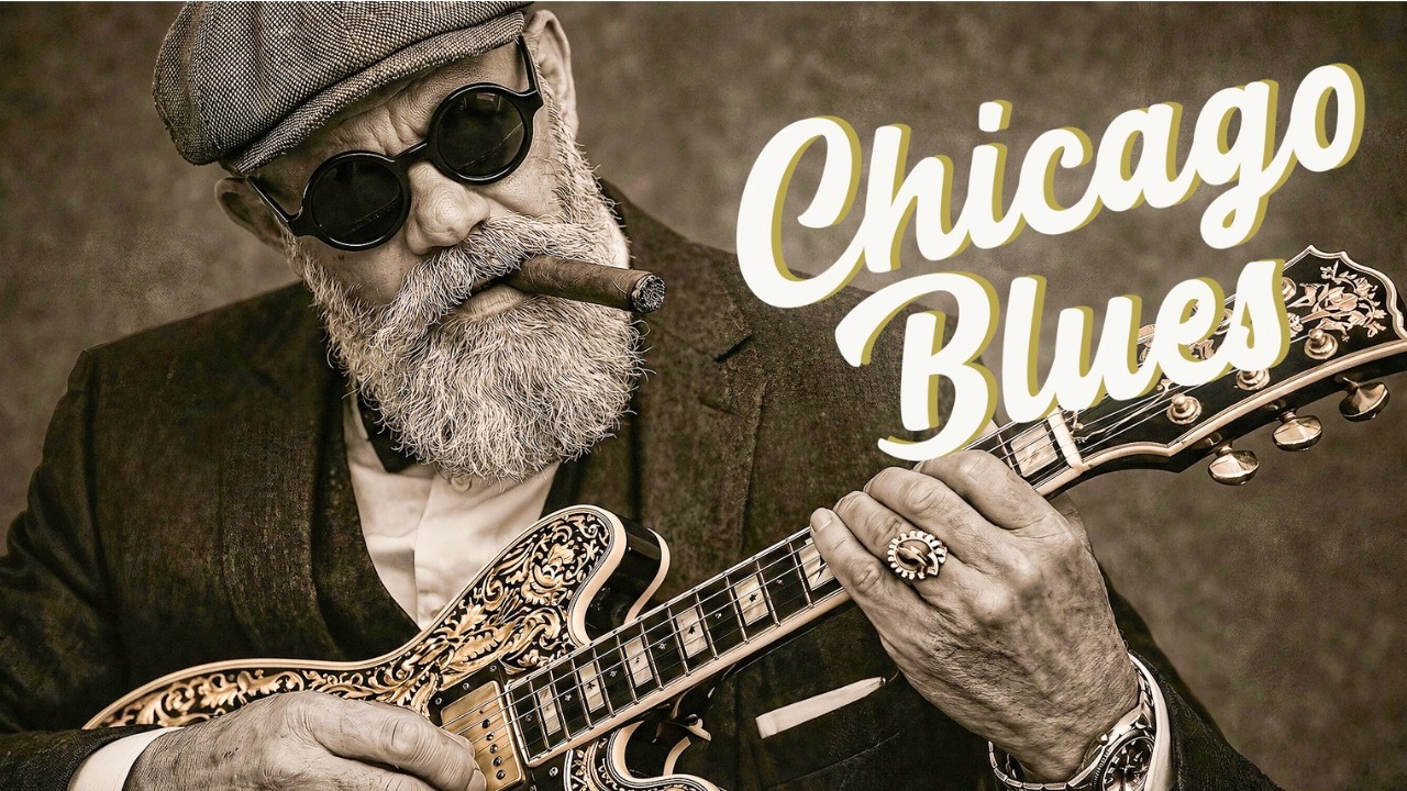 Chicago Blues | Smooth Jazz Guitar for Late Night Vibes