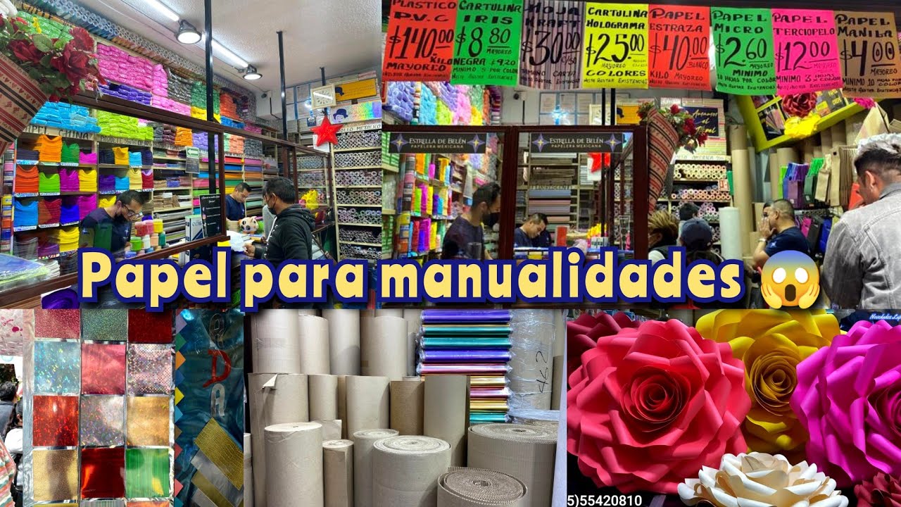 Papelera con MATERIAL PARA MANUALIDADES 😱 SUPER ECONÓMICA 💸