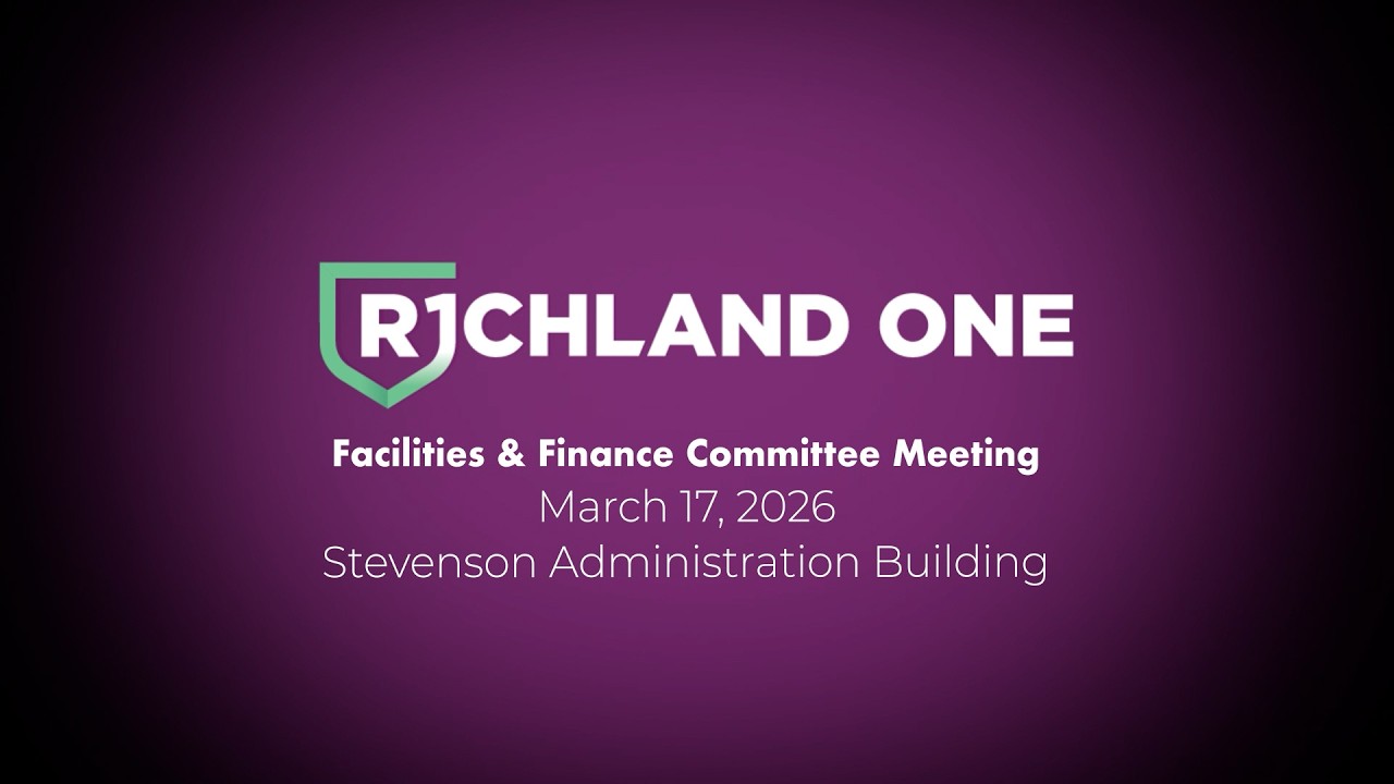 Richland One Facilities & Finance Committee Meeting 3-17-2026