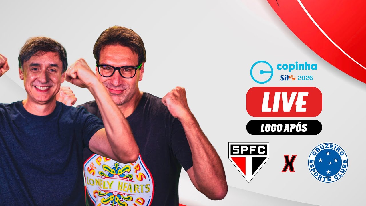 LIVE PÓS-SÃO PAULO X CRUZEIRO, FINAL DA COPINHA