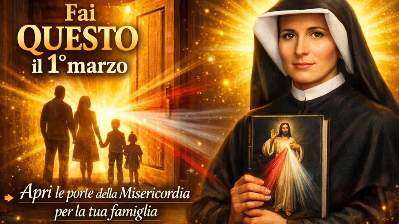 Fai QUESTO il primo giorno di marzo e apri le porte della misericordia  — Santa Faustina