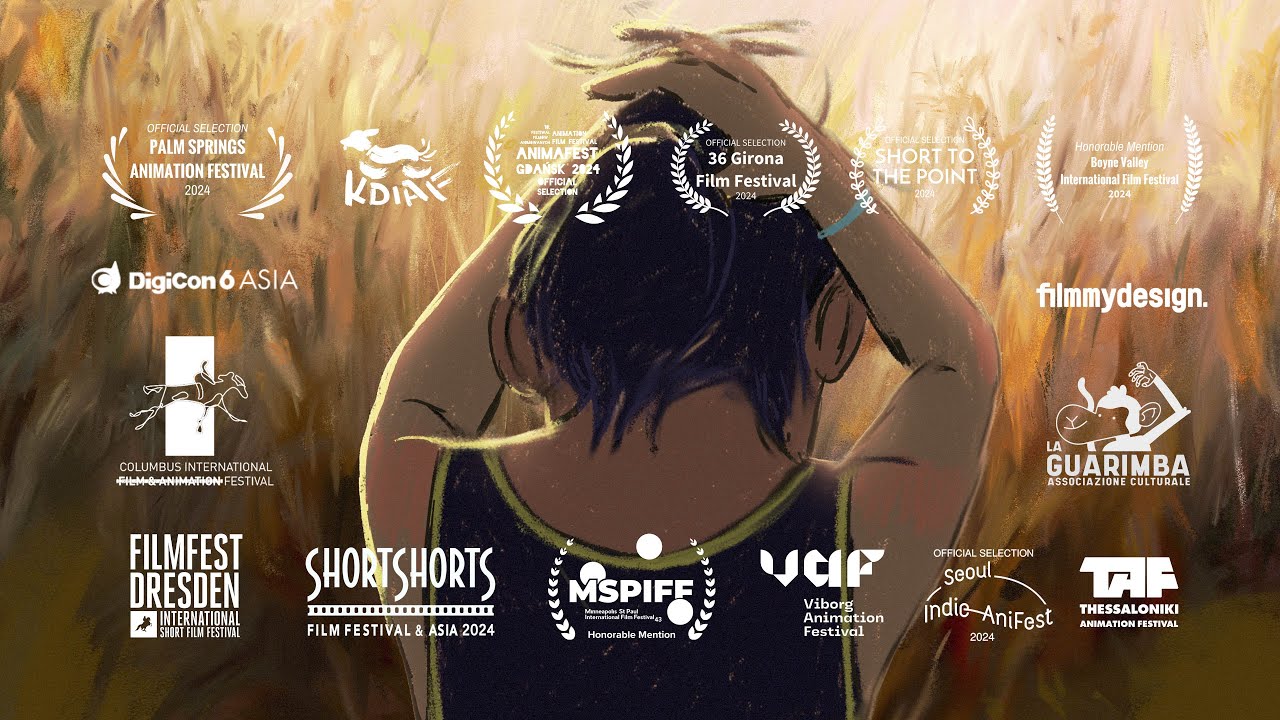Bluebird in the wind 離風藍蘭 - An independent animated short film