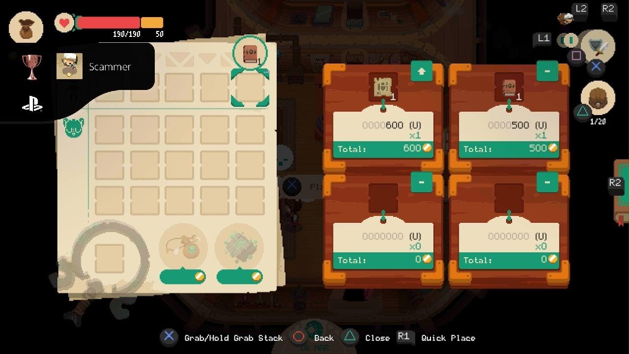 Moonlighter Trophy