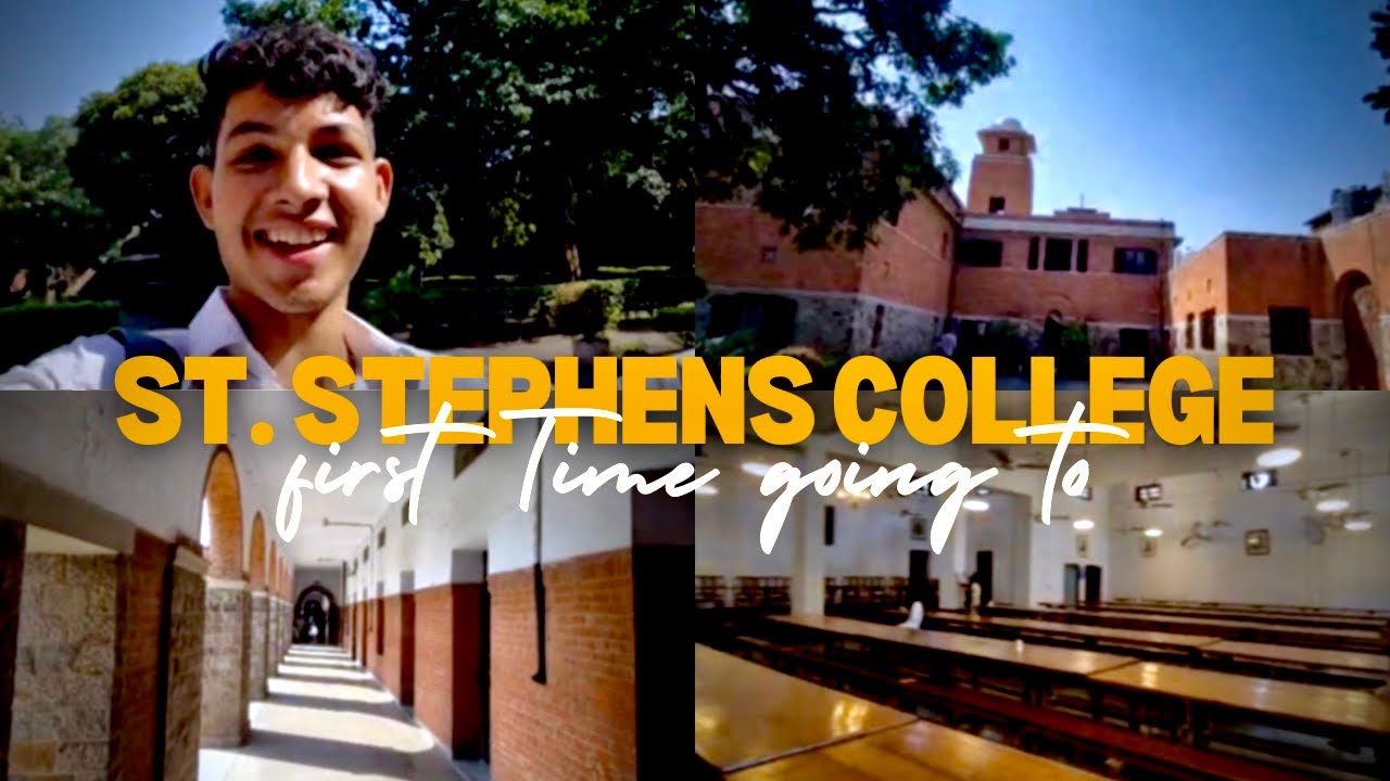 St. Stephens College + CP tour 😍✨| Delhi University