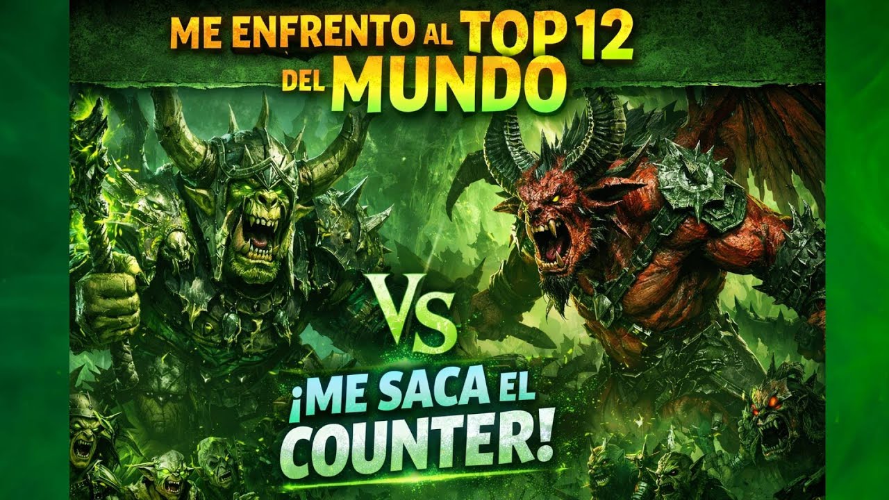 Me ENFRENTO al TOP 12 del MUNDO y me SACA EL COUNTER