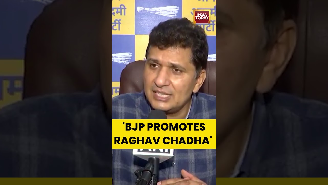 Delhi AAP Chief Saurabh Bhardwaj On Raghav Chadha's Removal As AAP Rajya Sabha Deputy Leader #aap