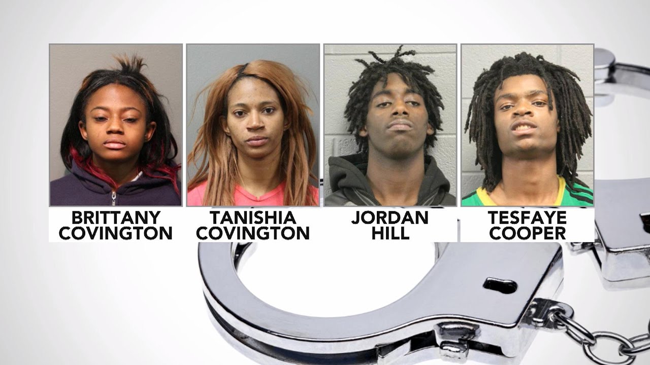 Four charged in Chicago attack live-streamed on Facebook