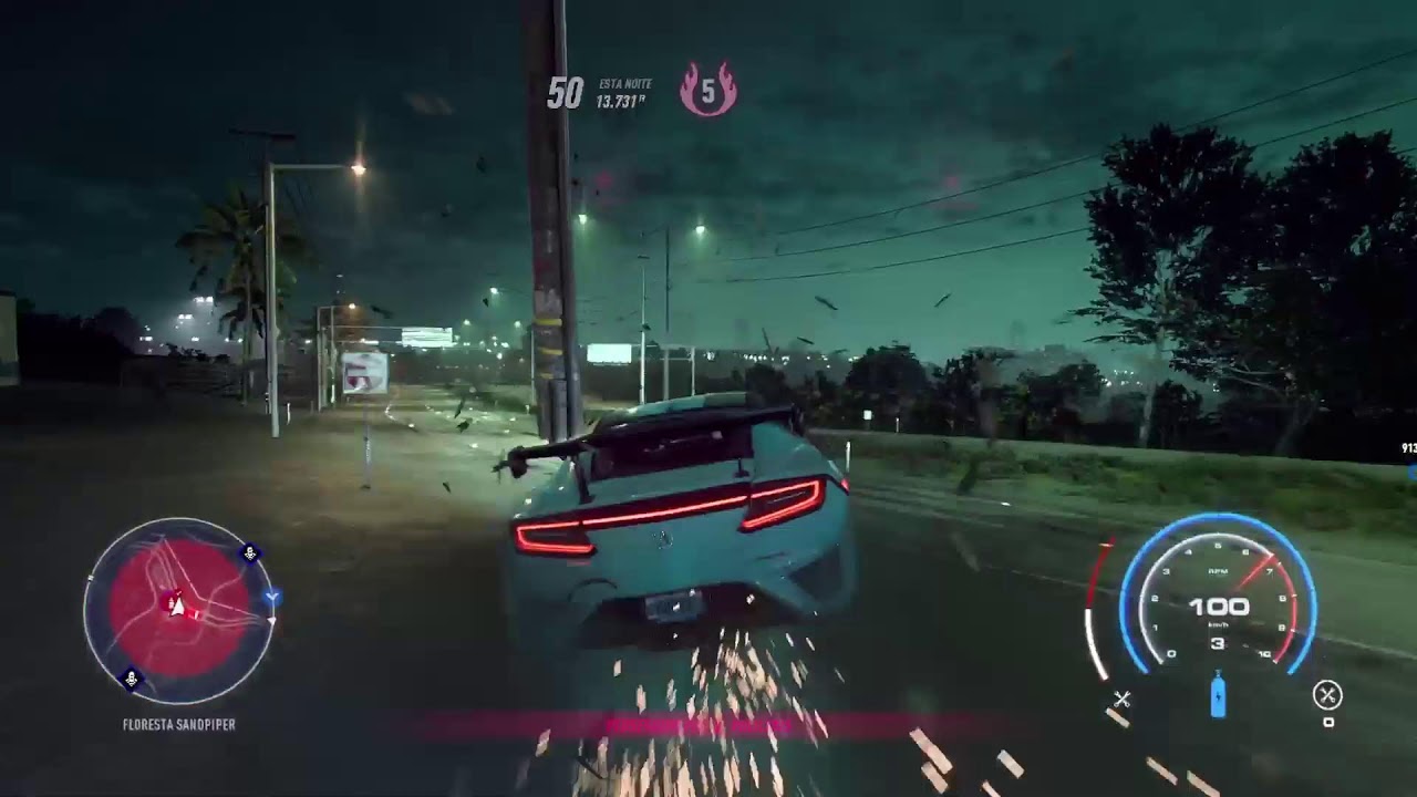 Gameplay Need for Speed Heat: Jogando no multiplayer