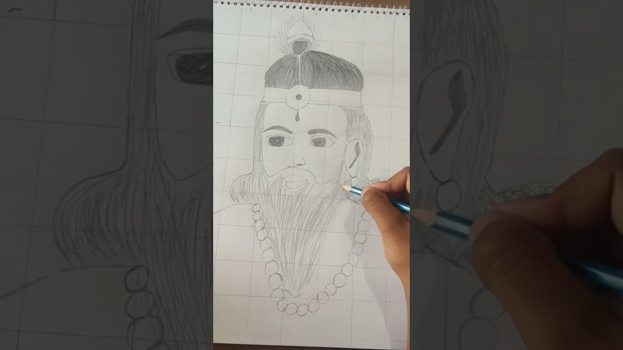 Baba Mohan Ram Drawing 🥰|khodi Wale baba mohan ram | 