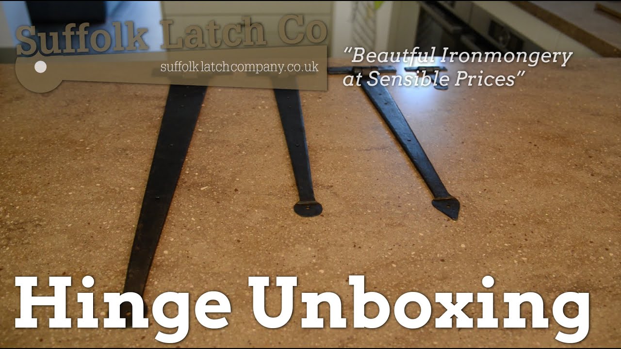 Hand Forged T Hinges Unboxing