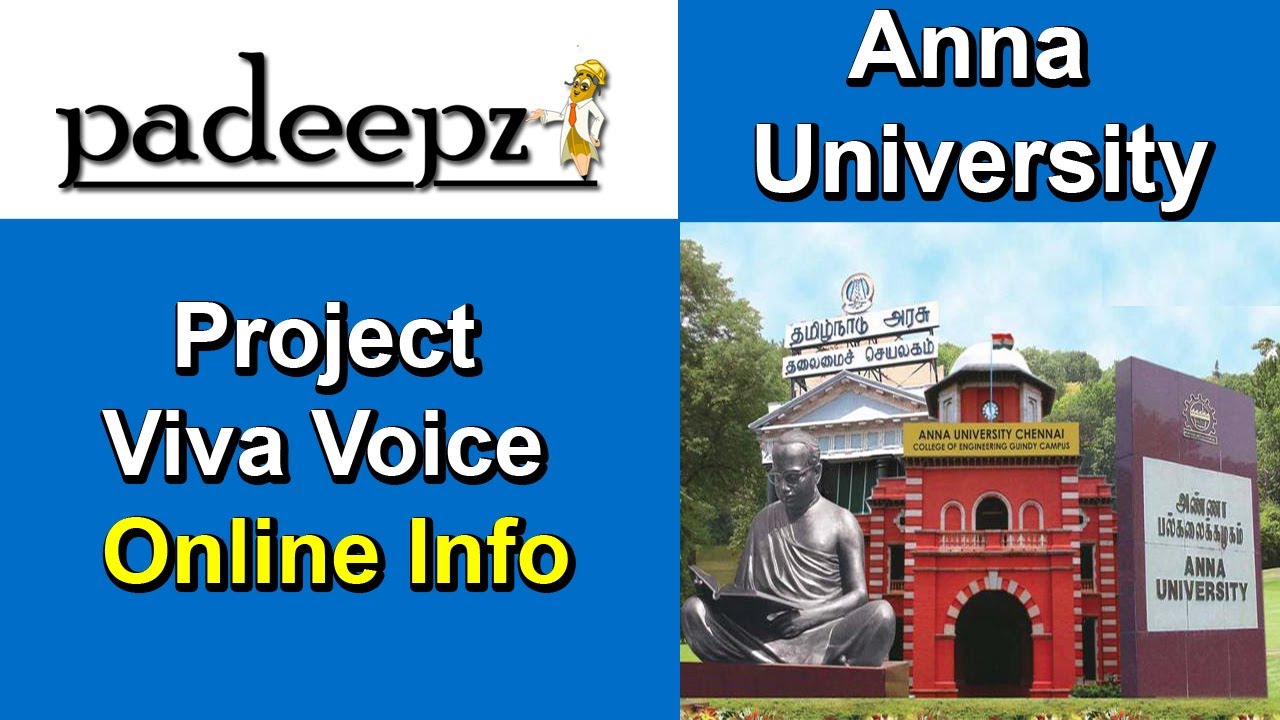 Anna University Latest News | Project Viva Voice Online | Padeepz