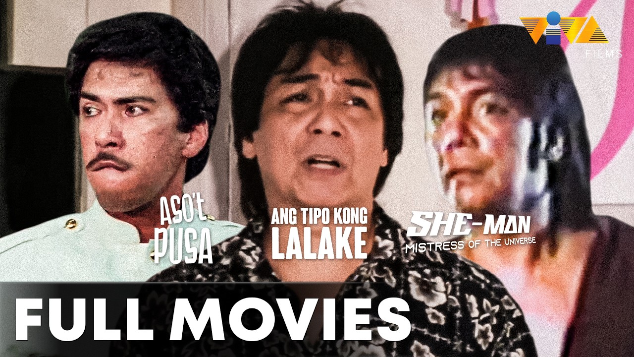 Aso't Pusa, Ang Tipo Kong Lalake, & She-Man: Mistress of the Universe | VIVA MOVIE MARATHON