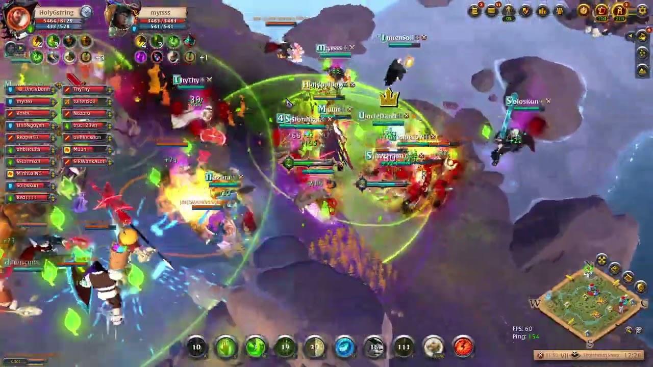 zvz gunner vs LB nature heal pov