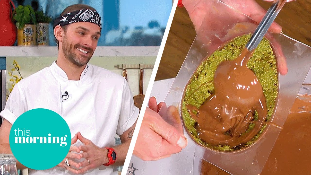 How to Make the Viral Pistachio Dubai Easter Egg with Oli the Choc! | This Morning