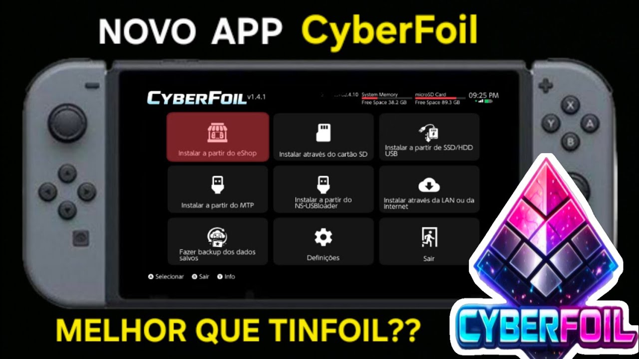 NOVO CyberFoil CHEGOU SERÁ QUE VAI SUBSTITUIR O TINFOIL?