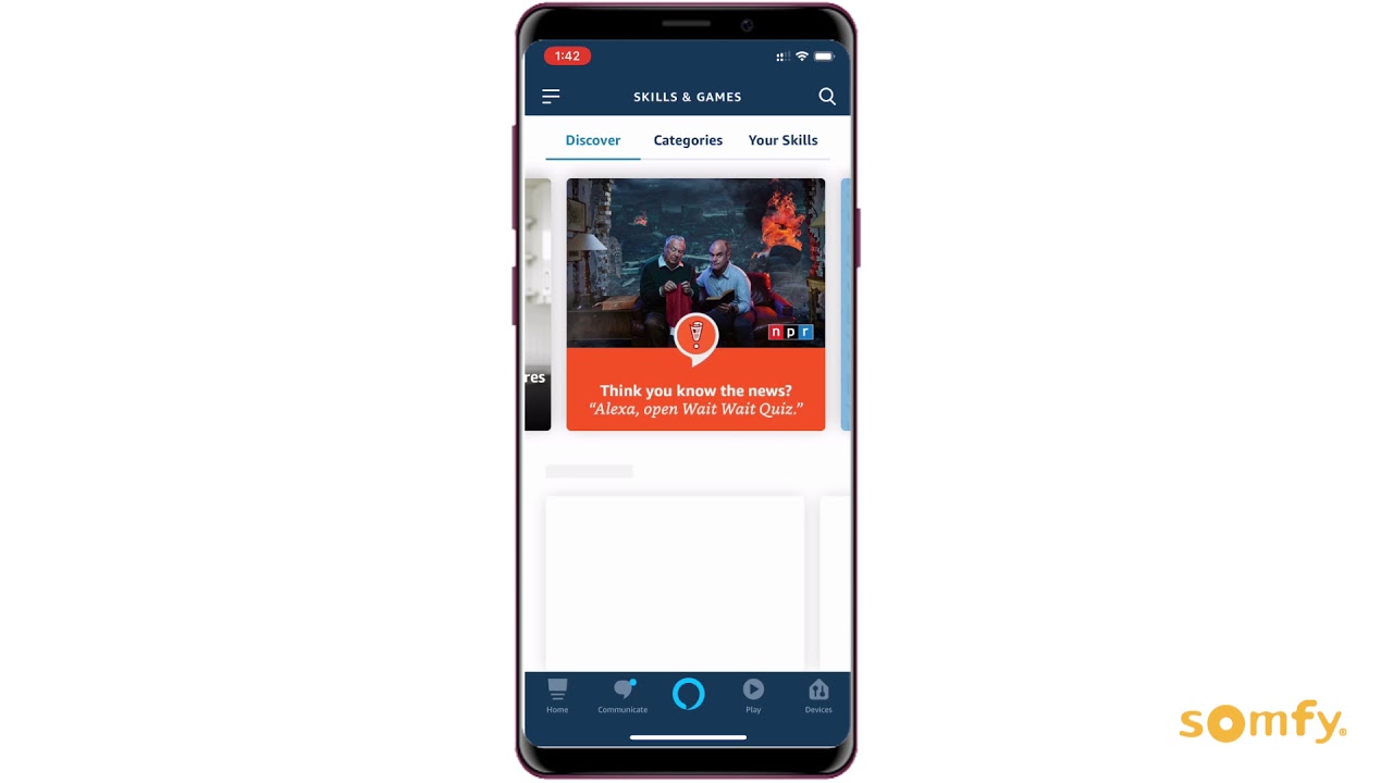 How to Connect the Somfy myLink to Amazon Alexa Routines: Quick Start