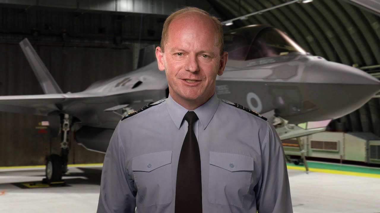 New RAF Chief of the Air Staff (CAS) Air Chief Marshal Mike Wigston