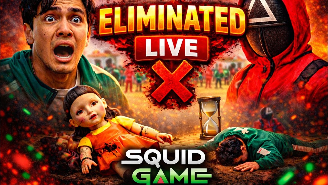 🔴 LIVE Squid Game Challenge 😱 | Last Player Wins 🏆 | Vertical Live Gaming
