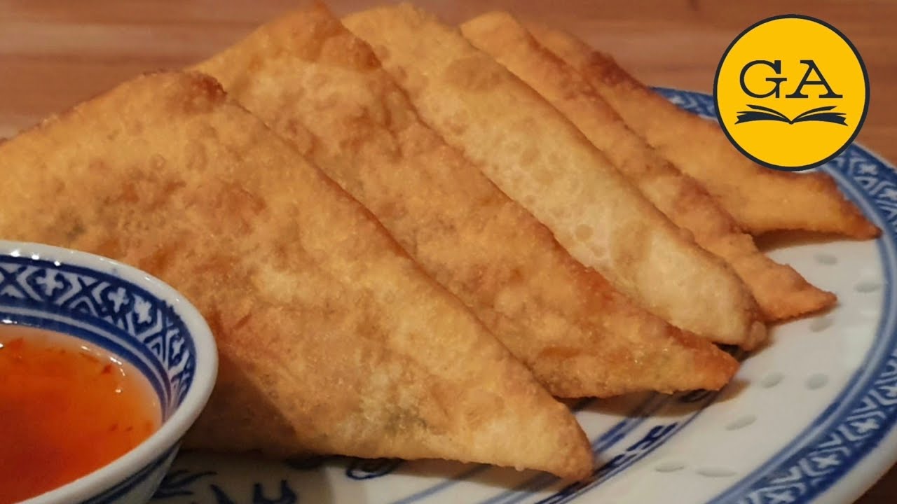 Wan Tan mit Hähnchenfleisch 🪭 Snack-Vorspeise-Beilage