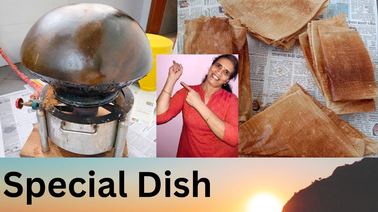 Todadevu Malnad special recipe | ಹಳ್ಳಿಶೈಲಿಯ ತೊಡೆದೇವು..! | Crispy Layered special sweet dish