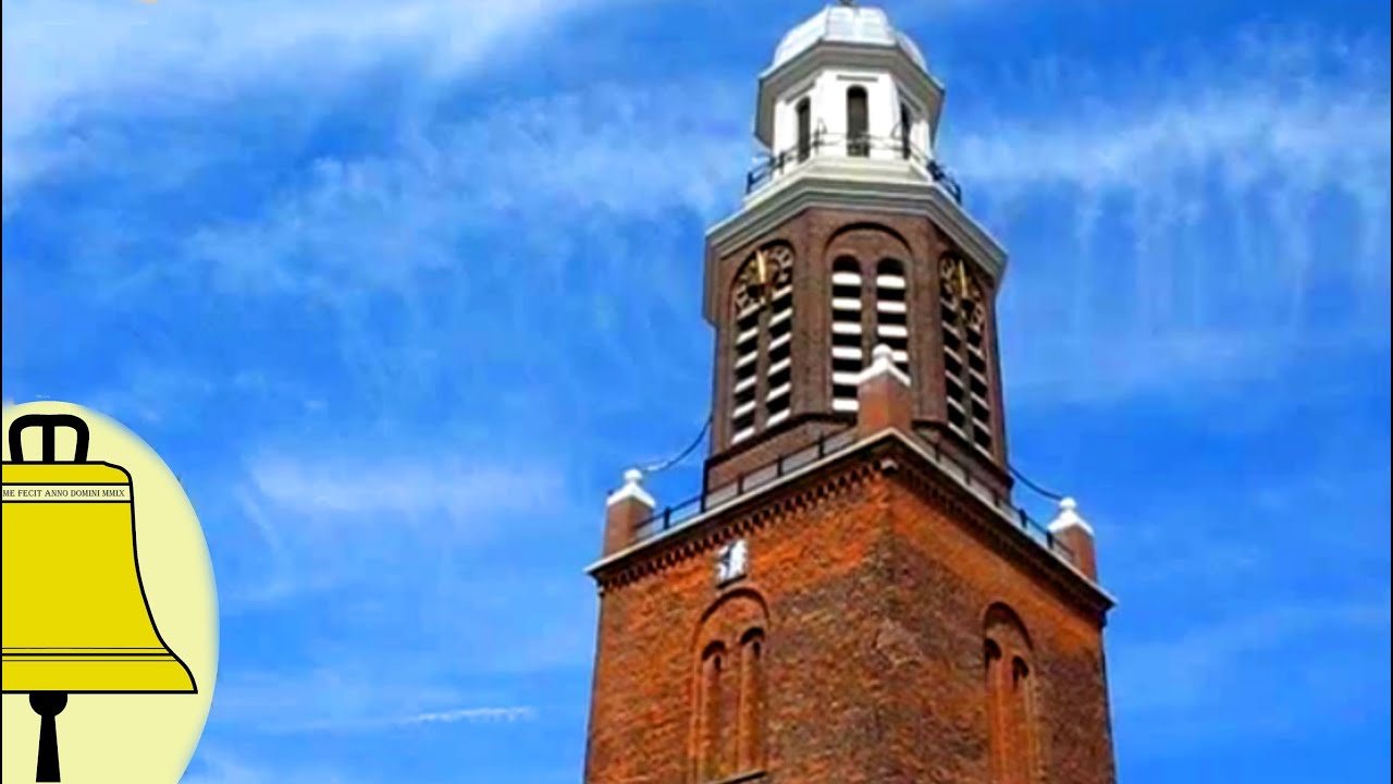 Winschoten Groningen: Glockenspiel / Stundenschlag / Angelus Läuten Herv. Kerk