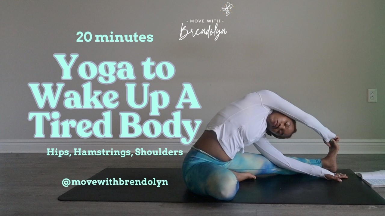 Yoga to Wake Up A Tired Body | Hips, Hamstrings & Shoulders