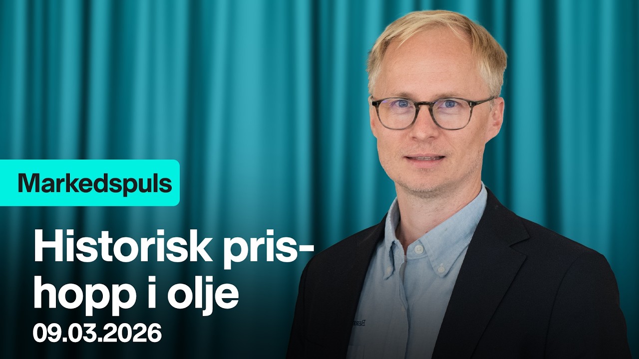 Markedspuls - Historisk prishopp i olje
