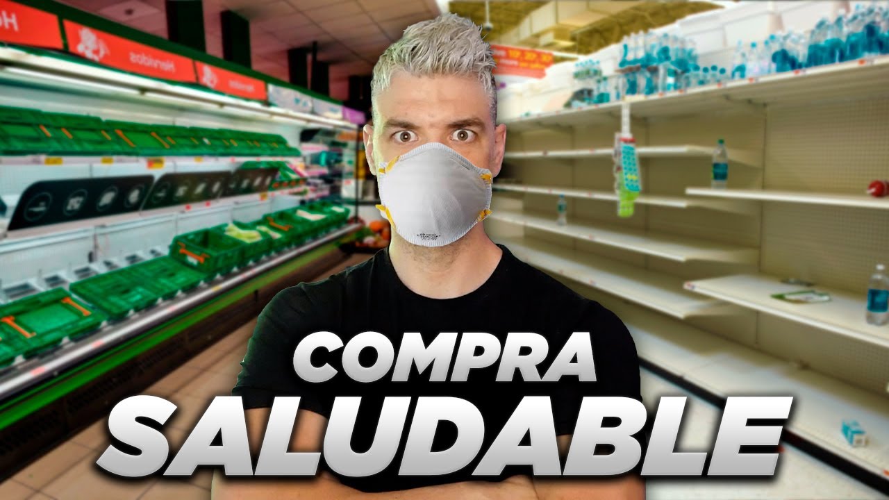 MI COMPRA SALUDABLE EN MERCADONA *ASÍ ME PREPARO PARA LA CUARENTENA*