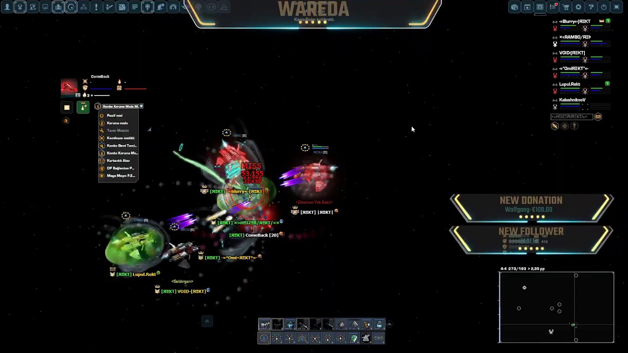 Darkorbit - TR5 test live  ⚔️