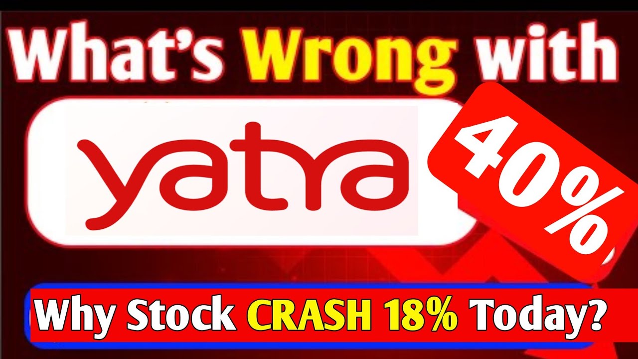 Why YATRA ONLINE Share Falling🔴🤔 I YATRA ONLINE share Latest news today