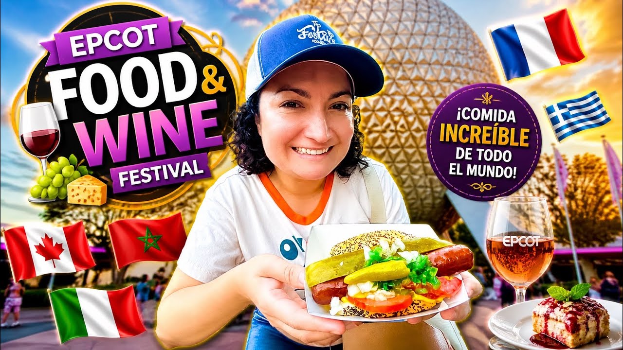 ¡REGRESAMOS al FESTIVAL de COMIDA y VINO en EPCOT! (Más comida, mercancía y tips)