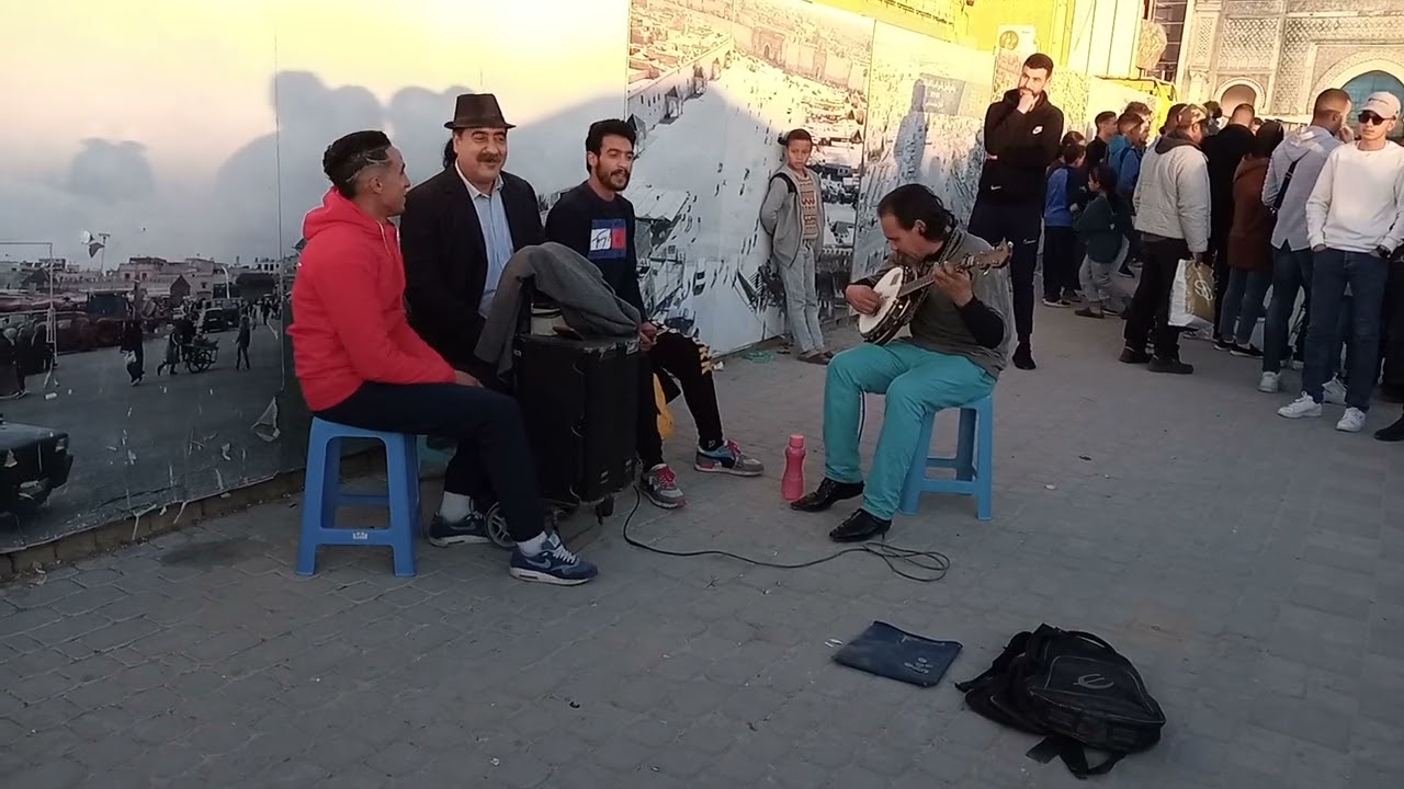 فرجة ممتعة مع ناس الغيوان بي ساحة الهديم مكناس