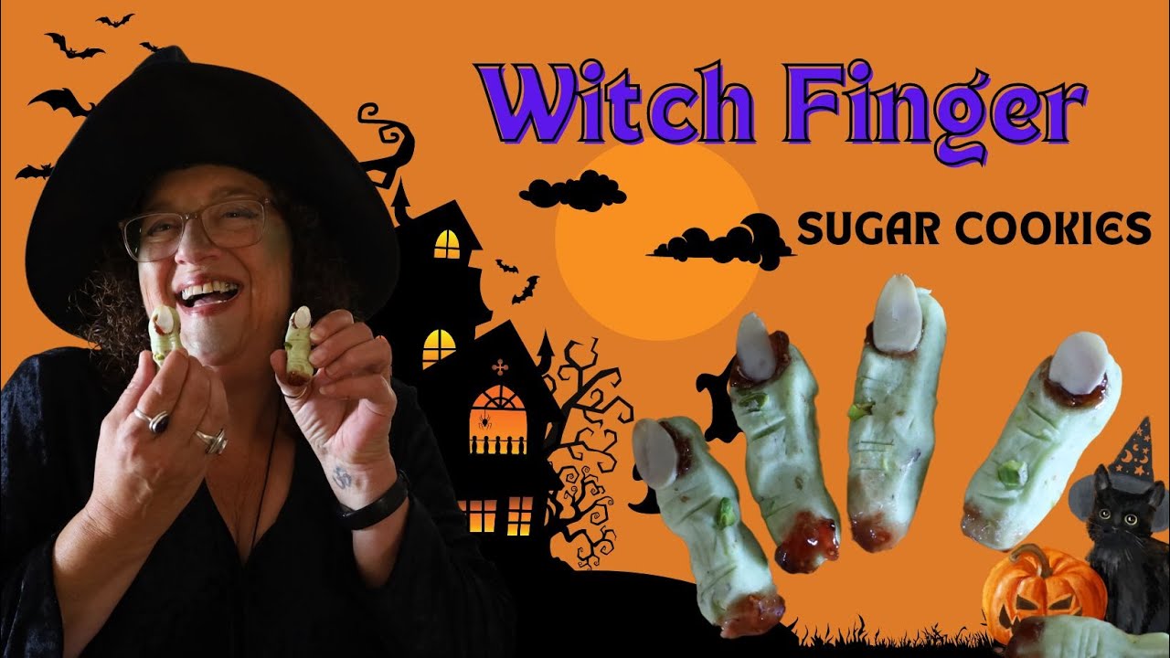 Witch Finger Cookies | Fun Easy Halloween Baking | Manitoulin Cooks