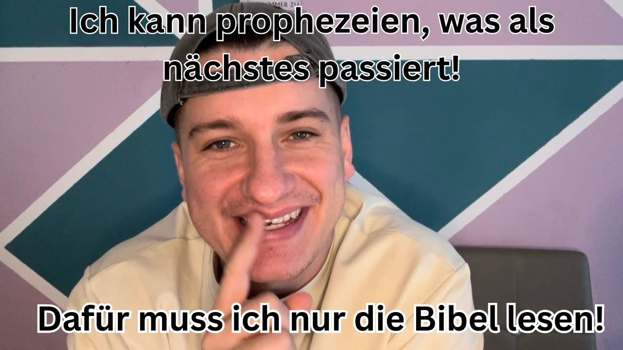 Ich tue zwei Dinge, ich lese die Bibel und schaue mir die Welt an!