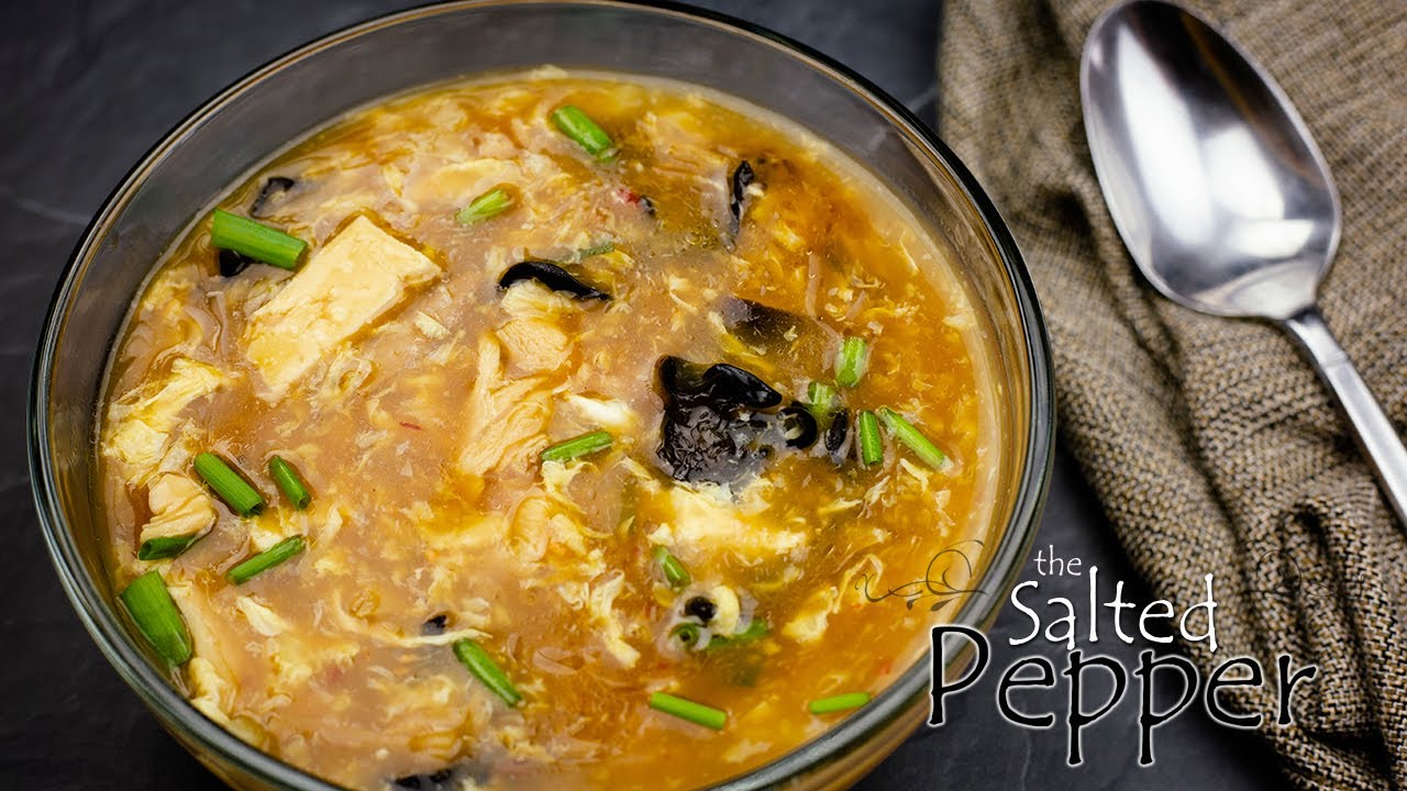 Hot and Sour Soup in the Ninja Foodi
