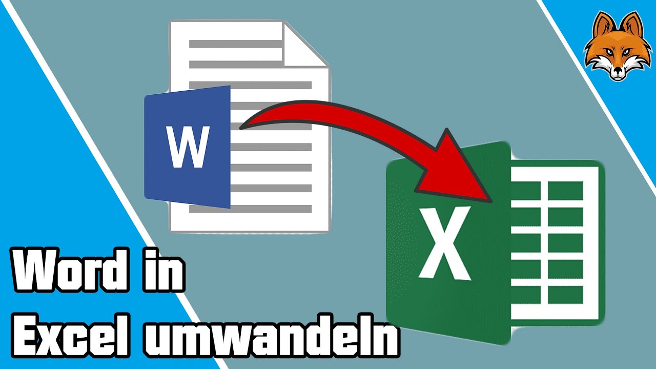 Word in Excel umwandeln - einfache Anleitung 💻✅