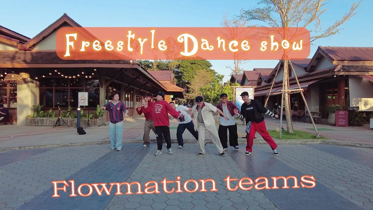 Freestyle Dance show by Flowmation Teams @jingjaimarket1012 09/01/26