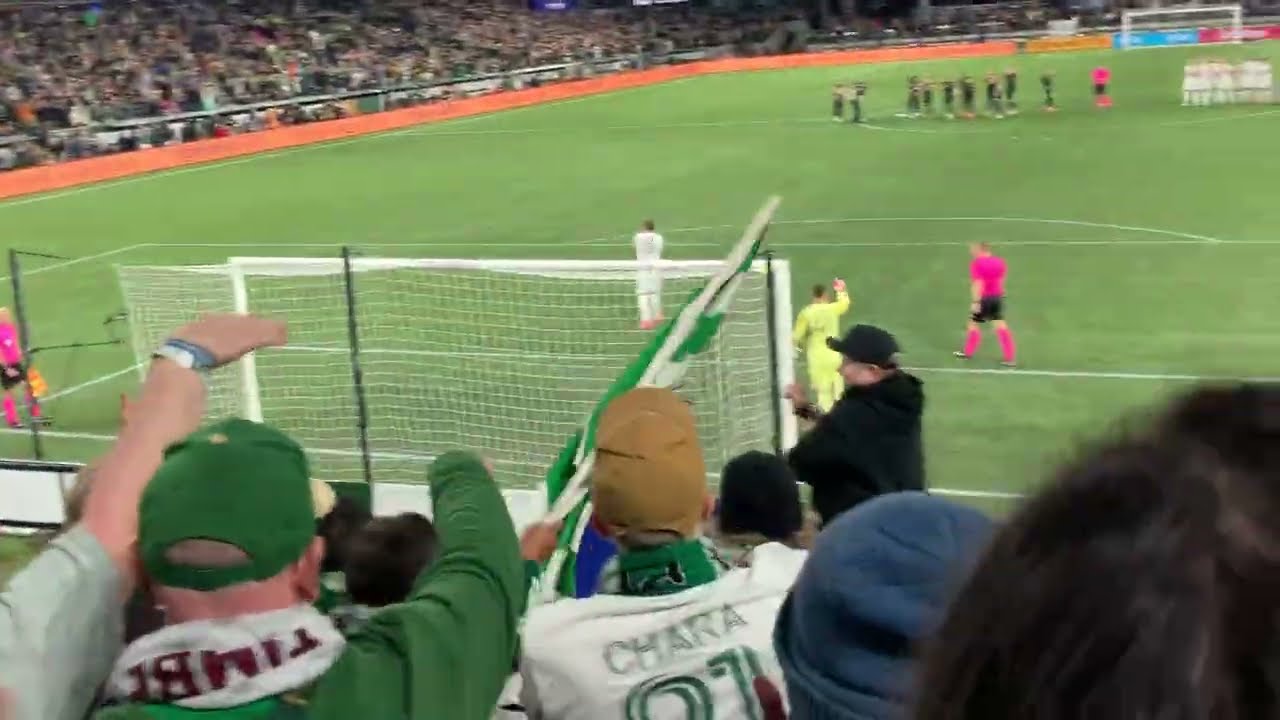 Portland Timbers vs San Diego FC Penalty shootout (Timbers Army perspective)- 11/1/25