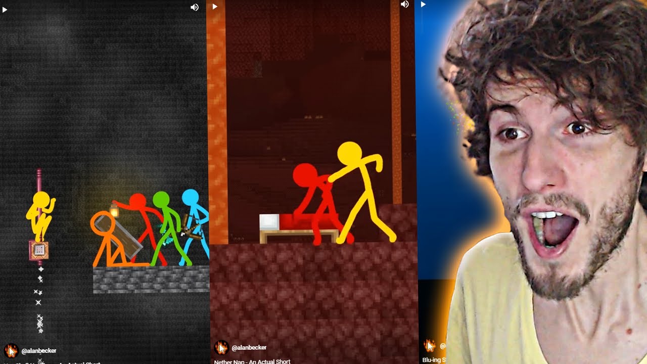 ANIMAÇÃO vs MINECRAFT - Shorts | Parte 8