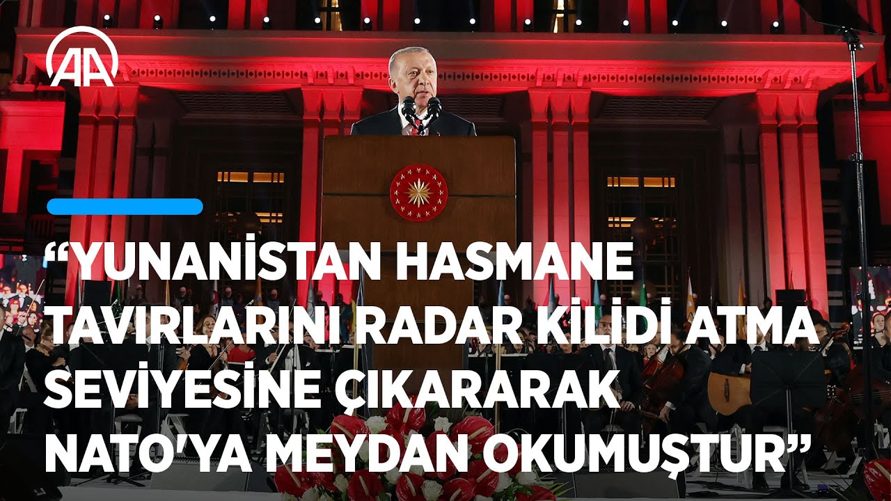 Cumhurbaşkanı Erdoğan, Cumhurbaşkanlığı Külliyesi'nde “30 Ağustos Zafer Bayramı Konseri”ne katıldı