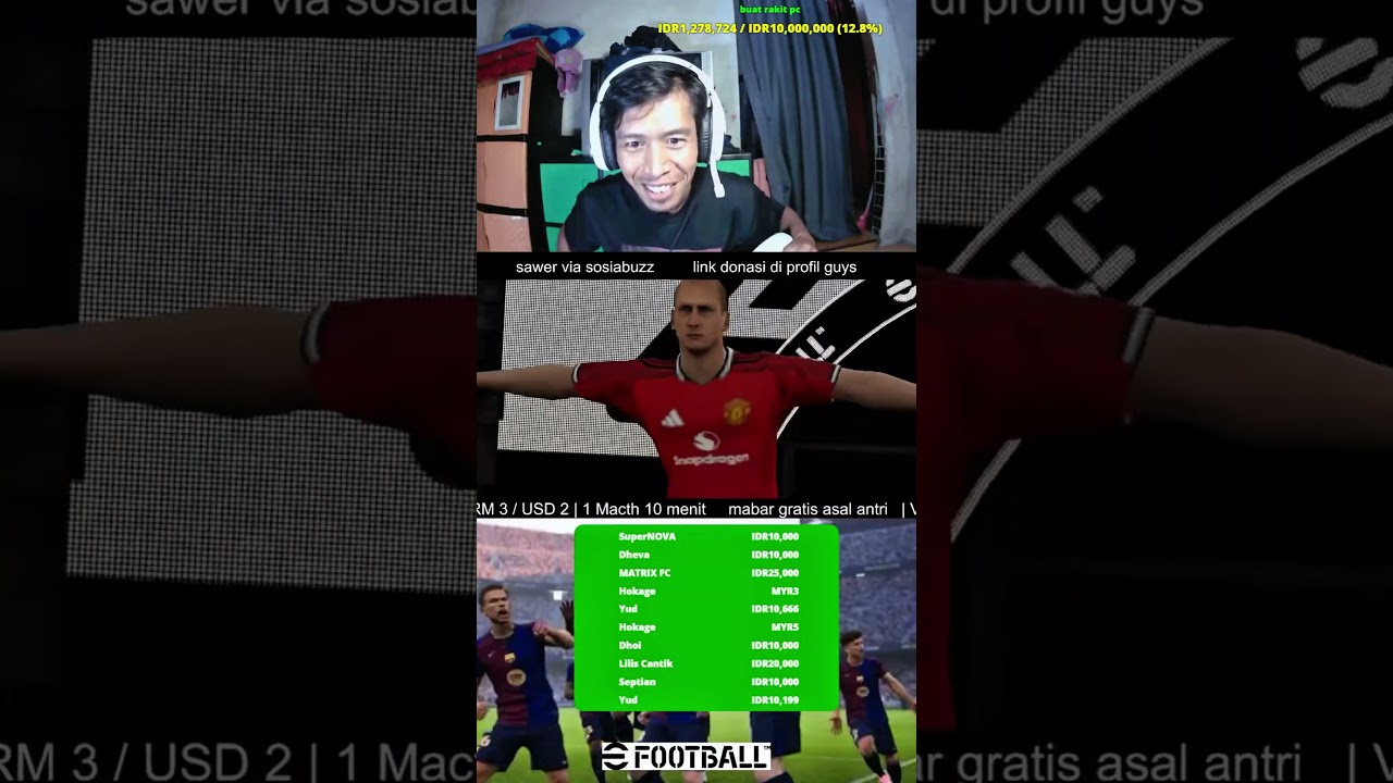 preman old traford ni boss #efootball #jaapstam #gacha
