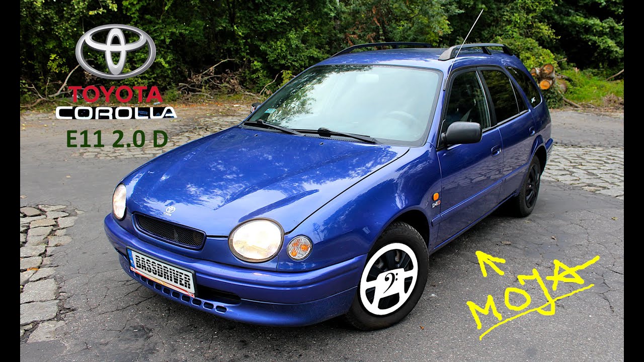 Diesel musi: Toyota Corolla E11 2.0 D czyli nowa fura Basisty