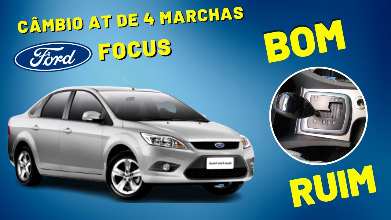Câmbio Automático de 4 Marchas do Ford Focus é BOM ou NÃO🤔(Opinião de Dono)