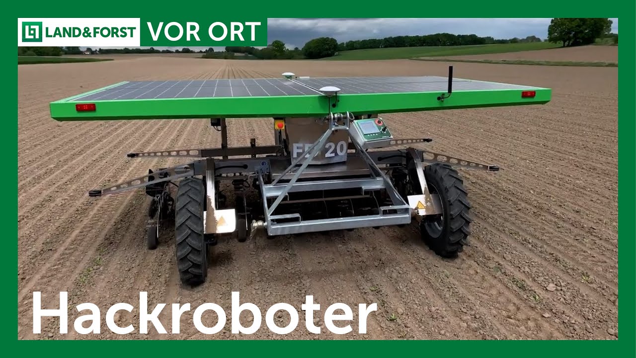 Hackroboter im Einsatz bei den Bioh&ouml;fen Oldendorf