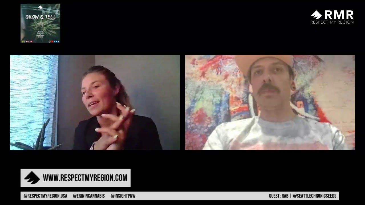 Rab From Seattle Chronic Seeds Talks Cannabis Breeding | Grow & Tell Podcast