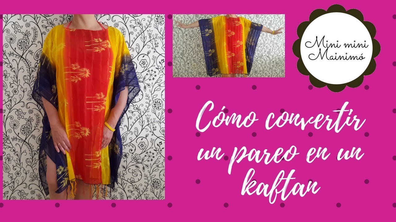 Cómo convertir un pareo en un Kaftan