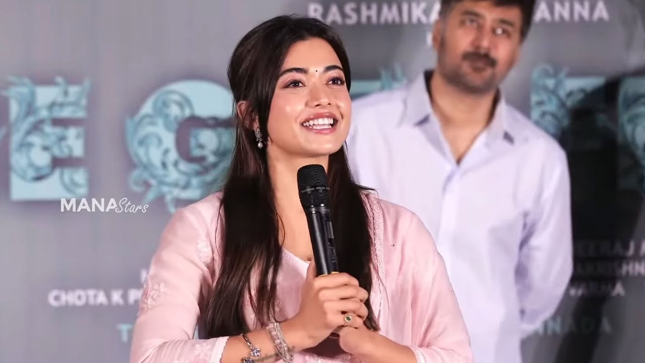 Actress Rashmika Mandanna Speech @ #TheGirlfriend Trailer Launch Event