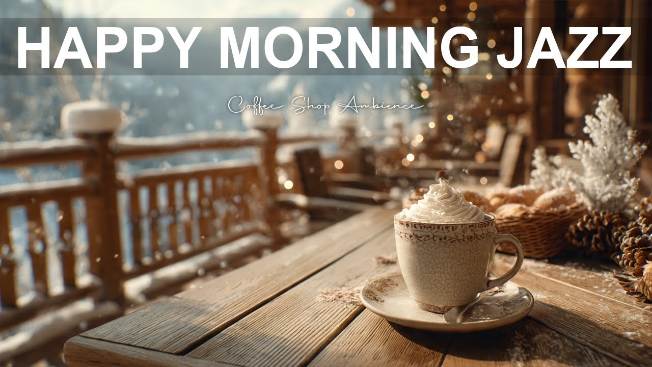 Happy Morning Jazz | Silken coffee jazz – calming & relaxing music