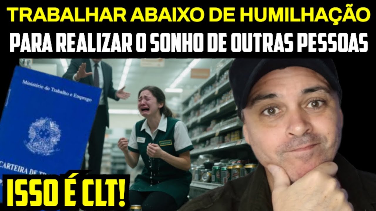 ESCALA 6X1 SEMPRE FOI DESUMANA, SÓ AGORA VIRAM ISSO?