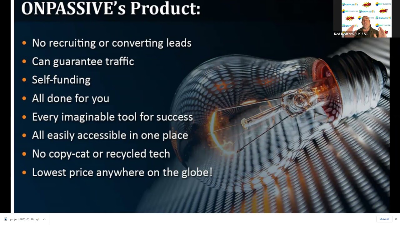 Uk and Ireland Public ONPASSIVE Webinar Presentation with Slides 29 03 21